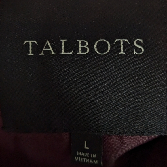 Talbots Quilted Cire Primaloft Vest Sz L - Picture 11 of 13